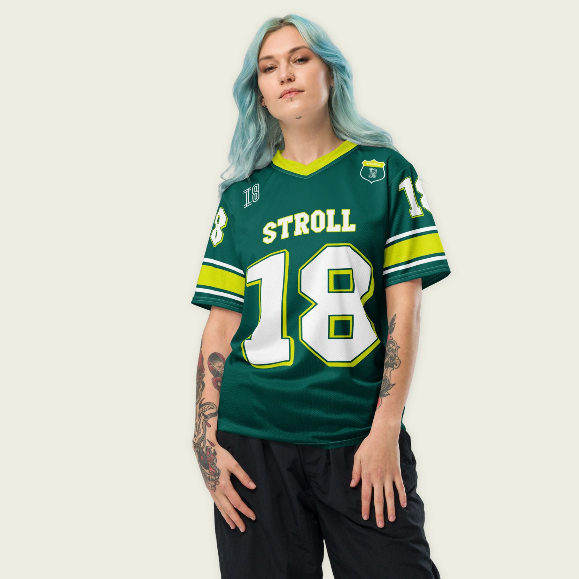 Stroll Football Jersey - Aston Green